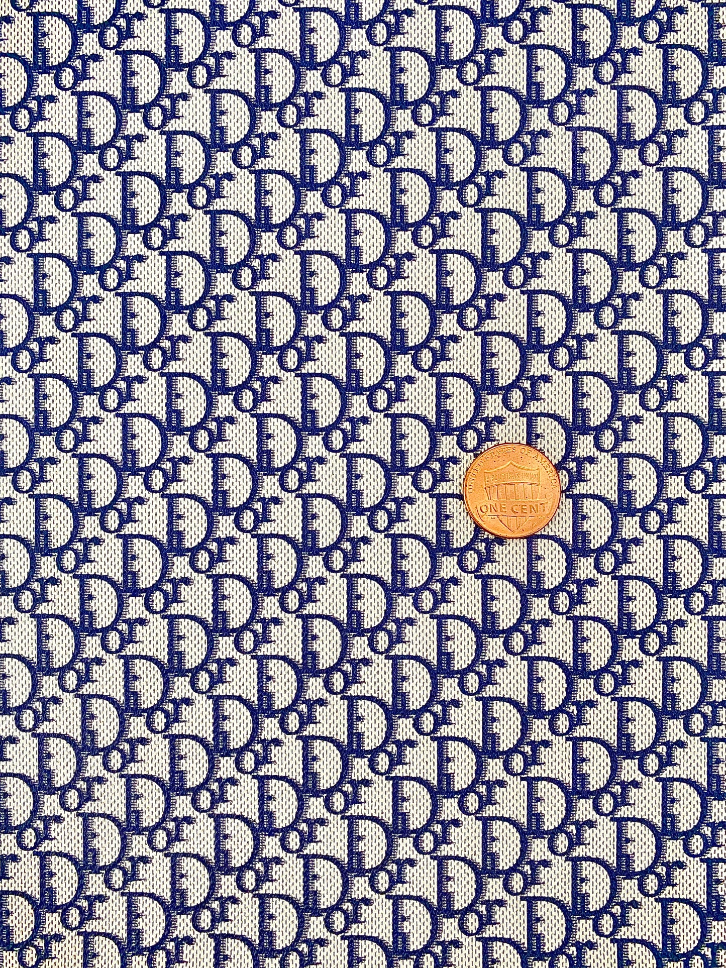 Mini Print Designer Inspired Faux Leather