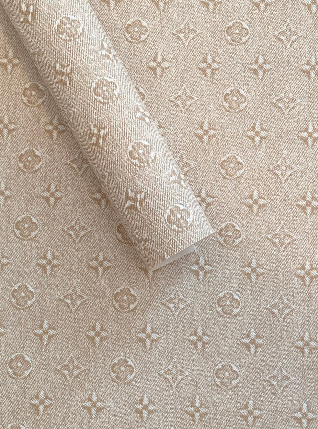 Faux leather - Marine vinyl - Vegan leather - Faux leather vinyl - Leatherette - PVC - Printed faux leather - Denim faux leather - Vinyl (Copy)