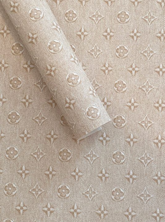 Faux leather - Marine vinyl - Vegan leather - Faux leather vinyl - Leatherette - PVC - Printed faux leather - Denim faux leather - Vinyl (Copy)