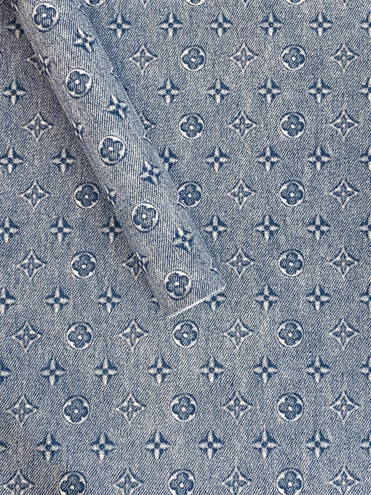 Faux leather - Marine vinyl - Vegan leather - Faux leather vinyl - Leatherette - PVC - Printed faux leather - Denim faux leather - Vinyl